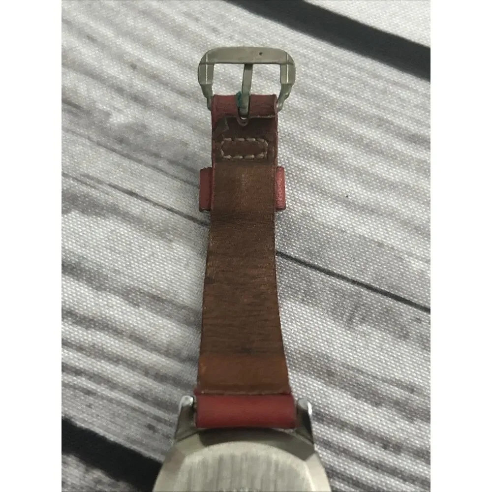 Vintage 1950’s Mickey Mouse Chrome Plated Bezel Wind Watch